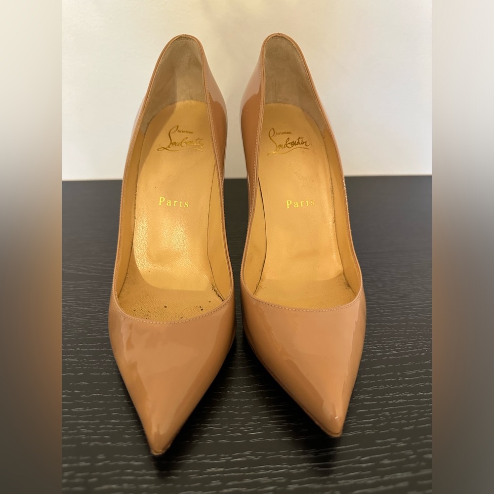 KATE 100 mm Pumps - Patent calf leather - Blush - Women